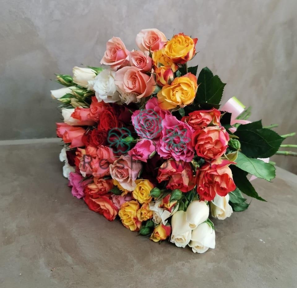 Букет цветов из: Розы в Подгорном