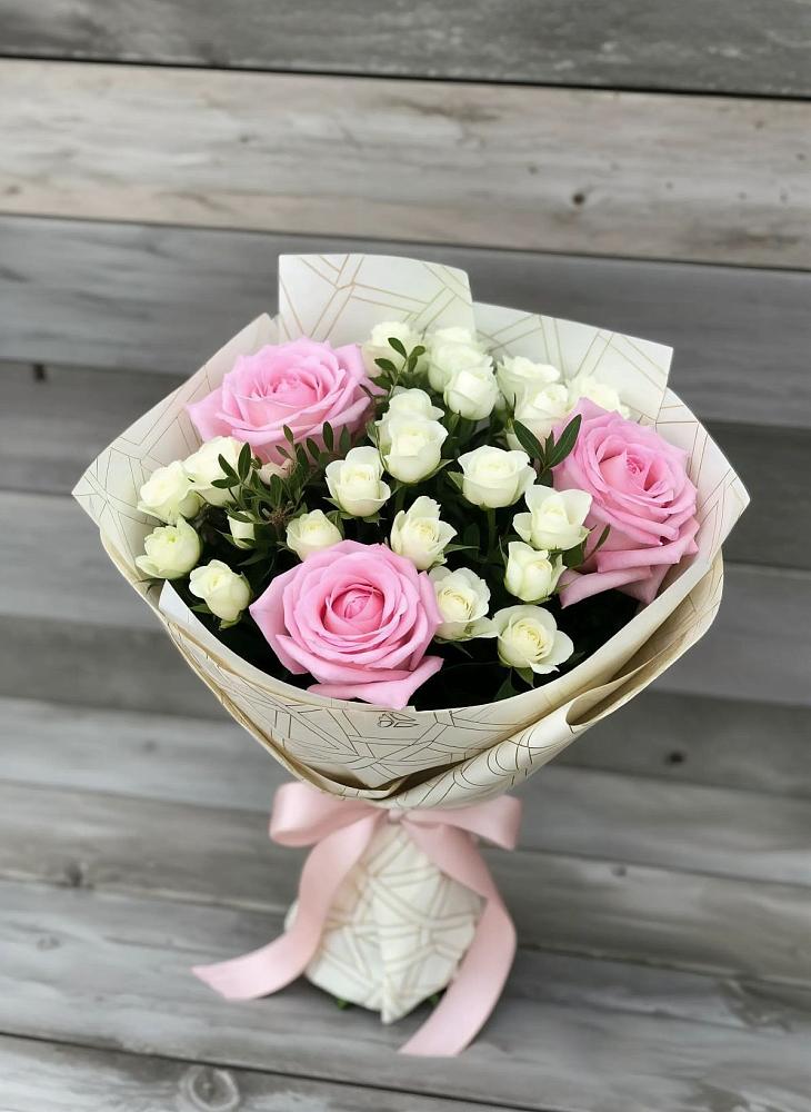 Букет цветов из: Розы в Подгорном