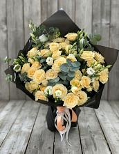 Букет цветов из:  Розы и Лизиантусы #REPLACE_PRED# Подгорном