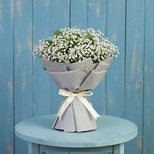 Букет цветов из:  Гипсофила в Подгорном