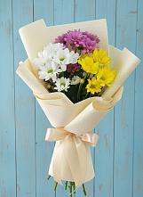 Букет цветов из:  Хризантемы в Подгорном
