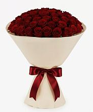 Букет 101 Бордовая роза Блэк Бакарра в Подгорном