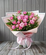 Букет Розовый кустик #REPLACE_PRED# Подгорном