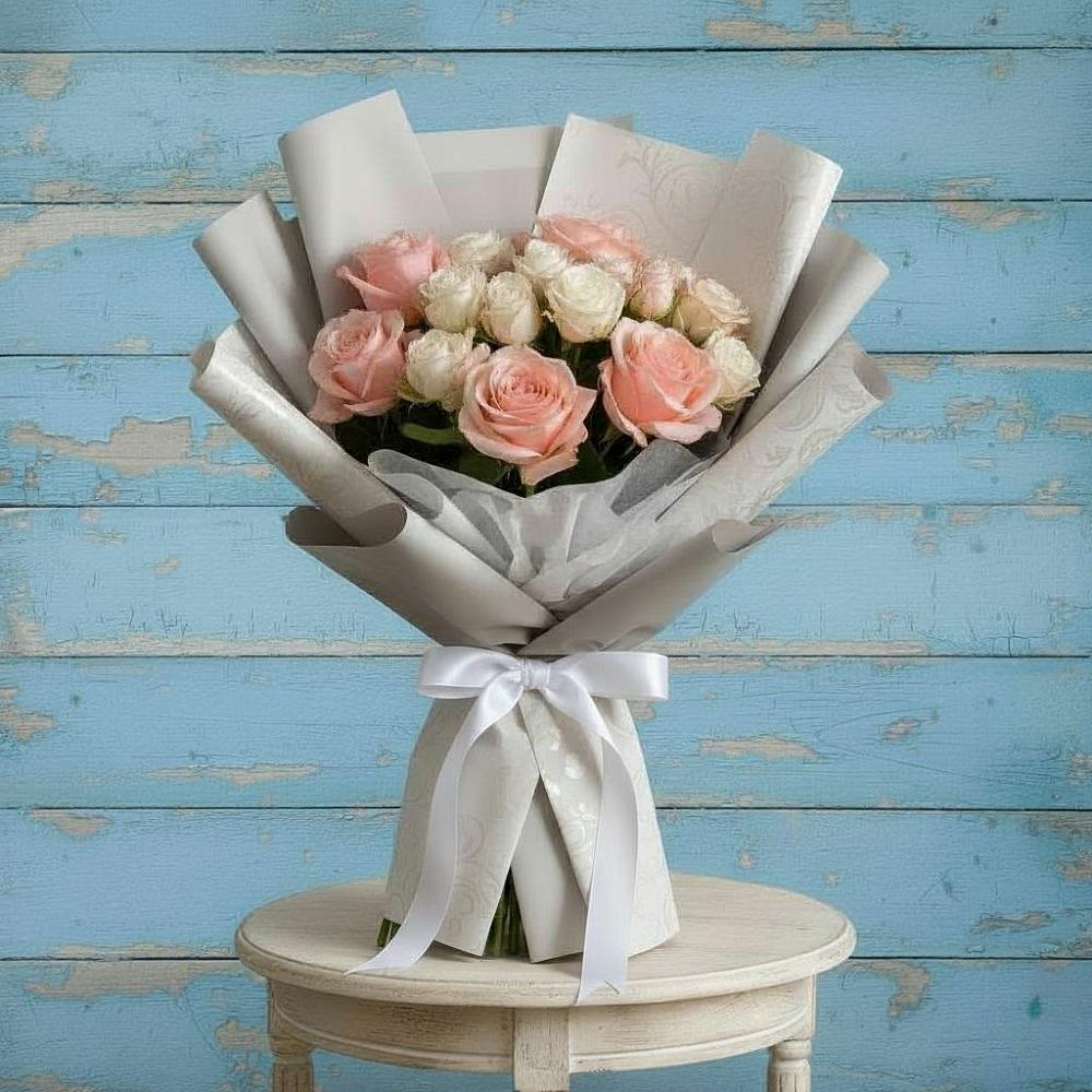 Букет цветов из: Розы в Подгорном