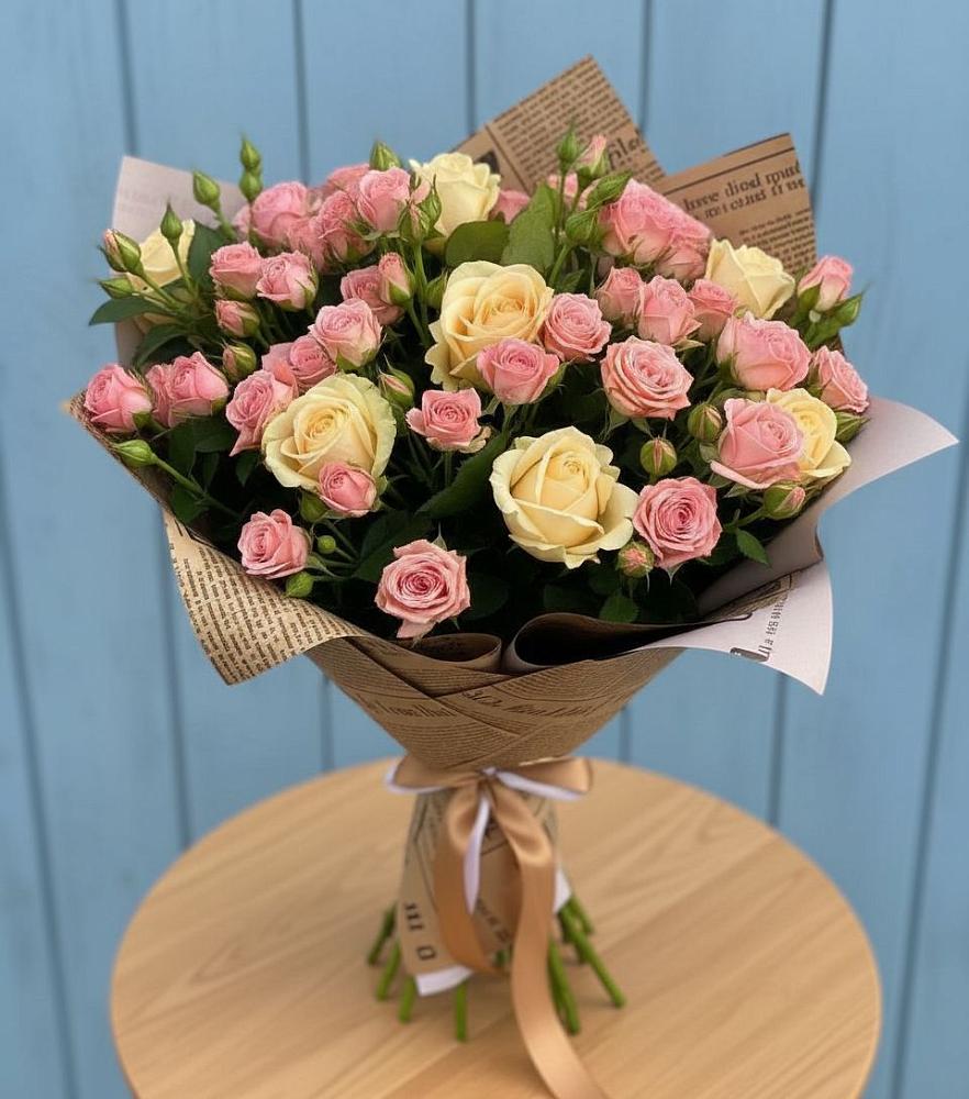 Букет цветов из: Розы в Подгорном