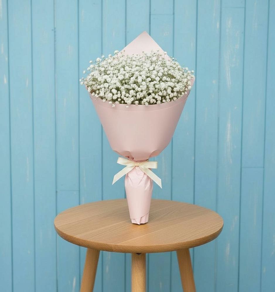 Букет цветов из: Гипсофила в Подгорном