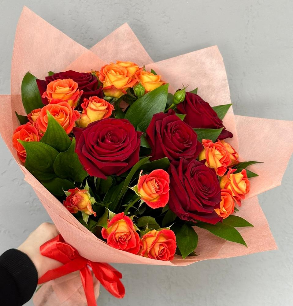 Букет Любовь и восторг в Подгорном