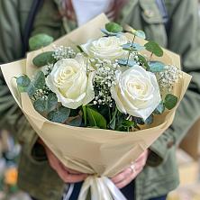 Букет Нежные грёзы в Подгорном Букет цветов из: Розы в Подгорном