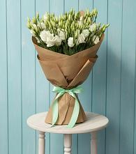 Букет цветов из:  Лизиантусы в Подгорном