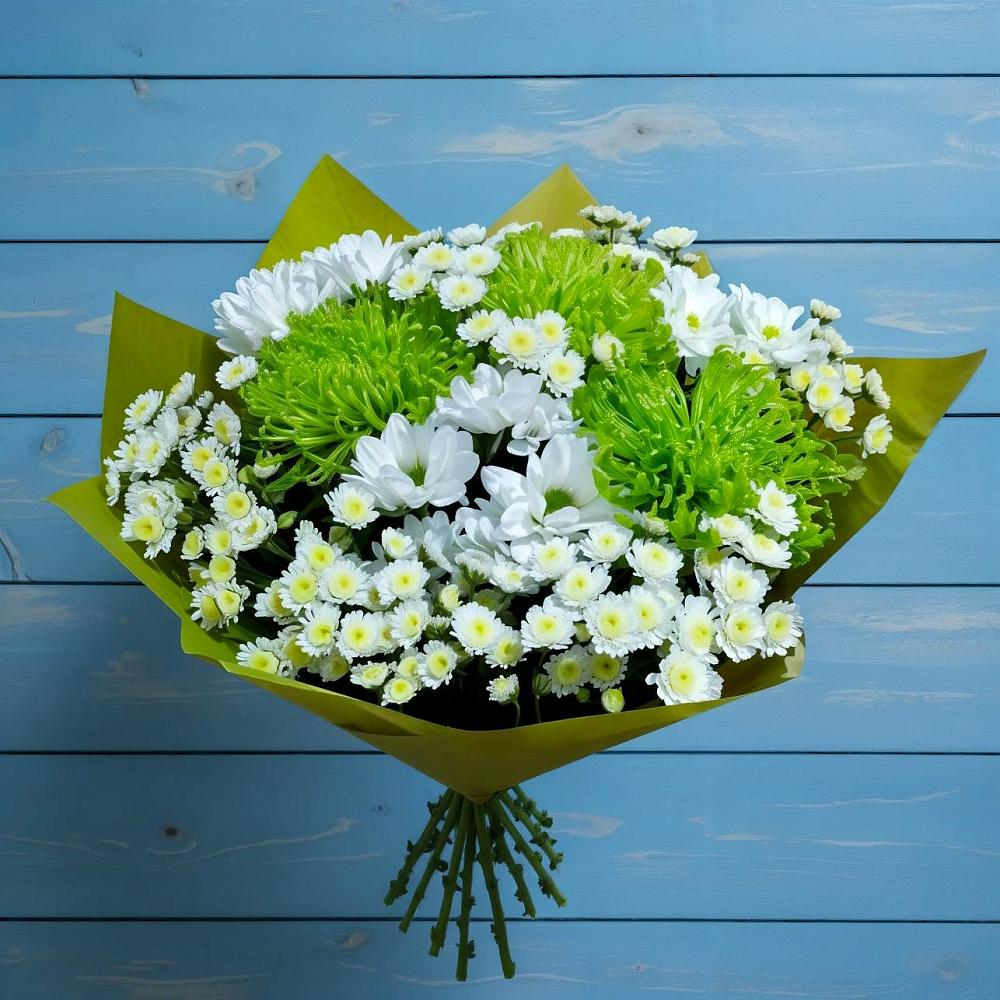 Букет цветов из: Хризантемы в Подгорном