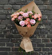 Букет цветов из:  Розы в Подгорном