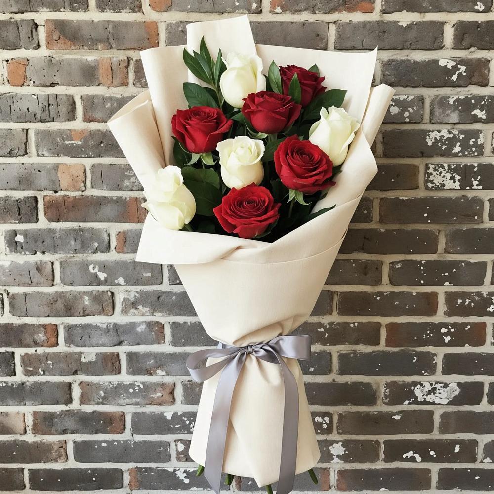 Букет цветов из: Розы в Подгорном