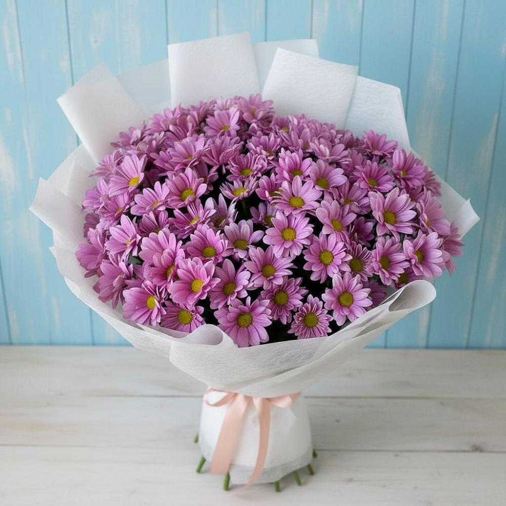 Букет цветов из: Хризантемы в Подгорном