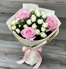 Букет цветов из:  Розы в Подгорном