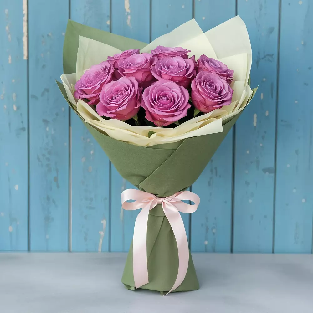 Букет Розы Фёрст Леди в Подгорном