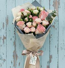 Букет цветов из:  Розы в Подгорном