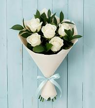 Букет цветов из:  Розы в Подгорном