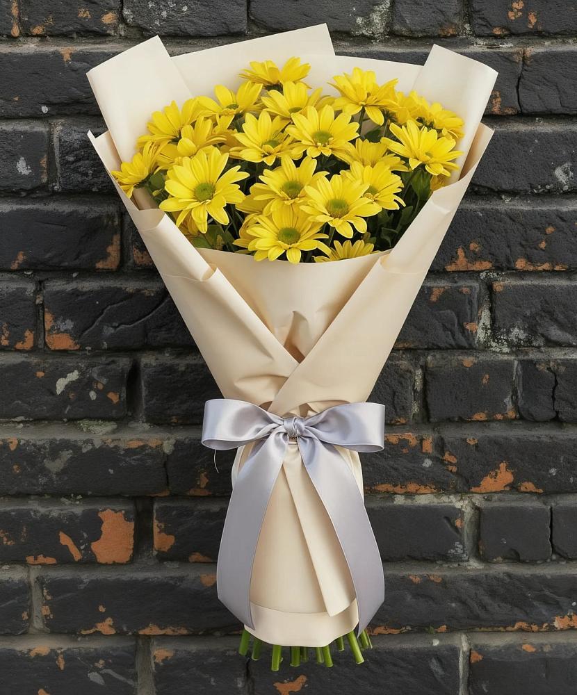 Букет цветов из: Хризантемы в Подгорном