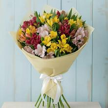 Букет цветов из:  Альстромерии в Подгорном