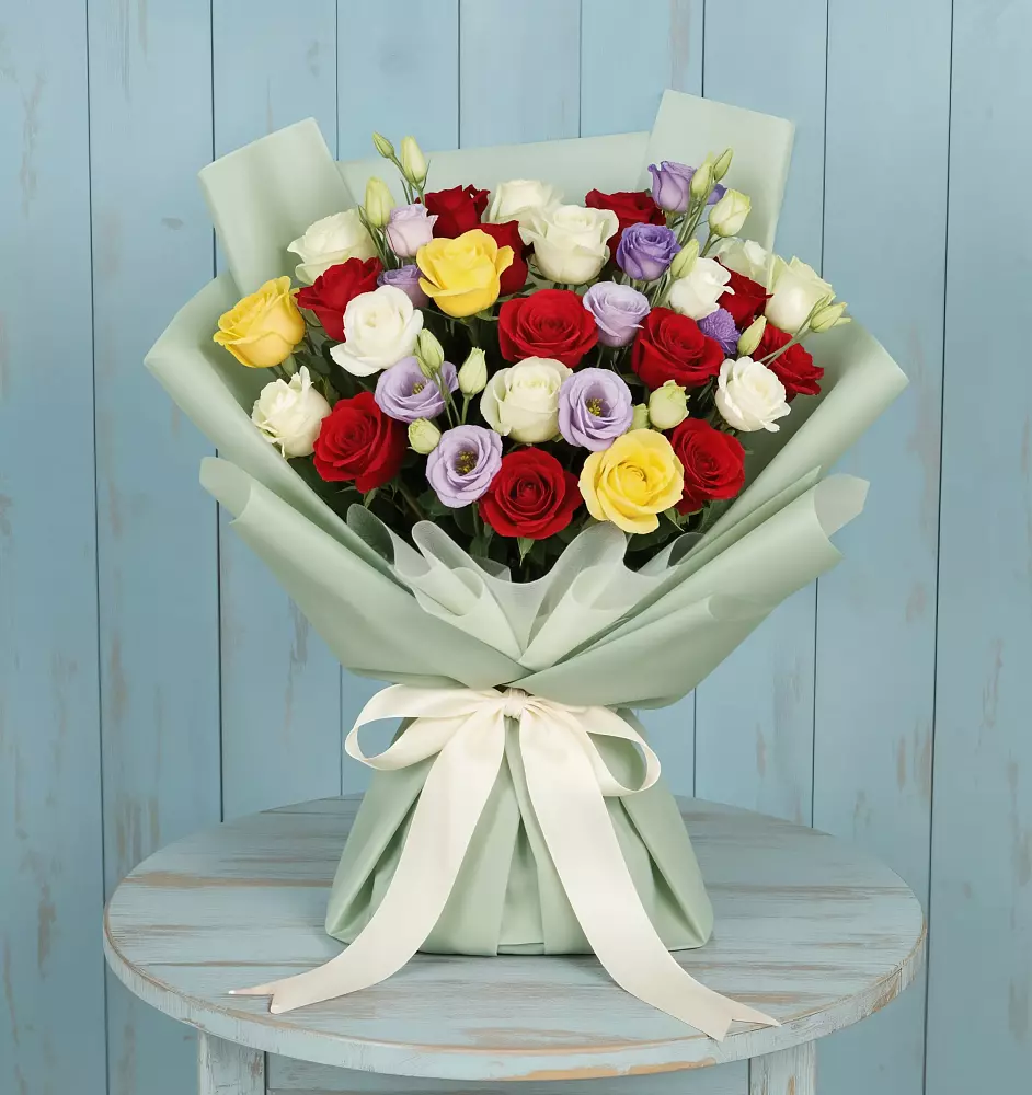 Букет цветов из: Розы в Подгорном