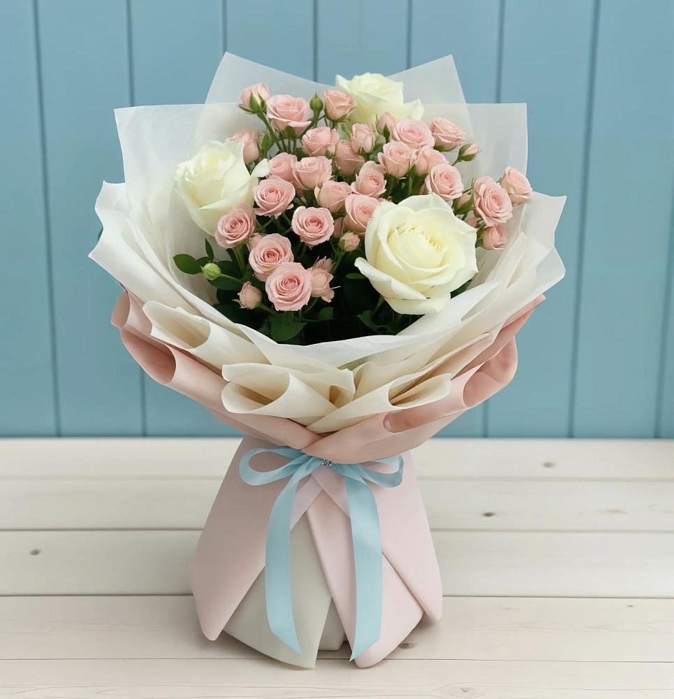 Букет цветов из: Розы в Подгорном