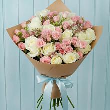 Букет цветов из:  Розы в Подгорном